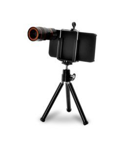 Teleskop objektiv (8x zoom)  med stativ till iPhone 4/4s
