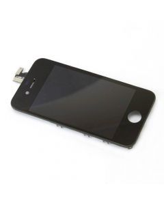 Ytterglas Display LCD, Digitizer till svart iPhone 4S