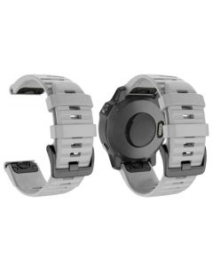 Garmin armband, 22mm, Quickfit, ergonomisk - Grå