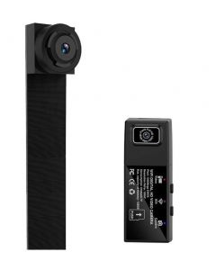 Slim Övervakningskamera, DIY portabel spionkamera, 1080p HD, Wifi, 150°, extern kamera