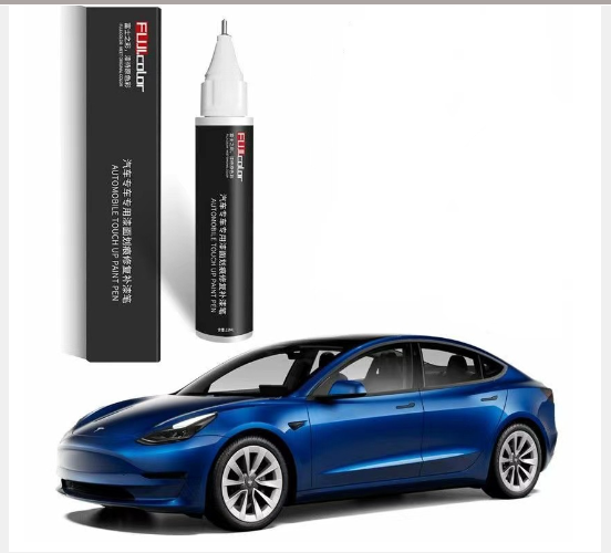 Tesla TouchUp lackpenna Deep blue metallic, Stift & Pensel | Bil & MC - Tesla tillbehör - Tesla Model 3 tillbehör | AlltMobil
