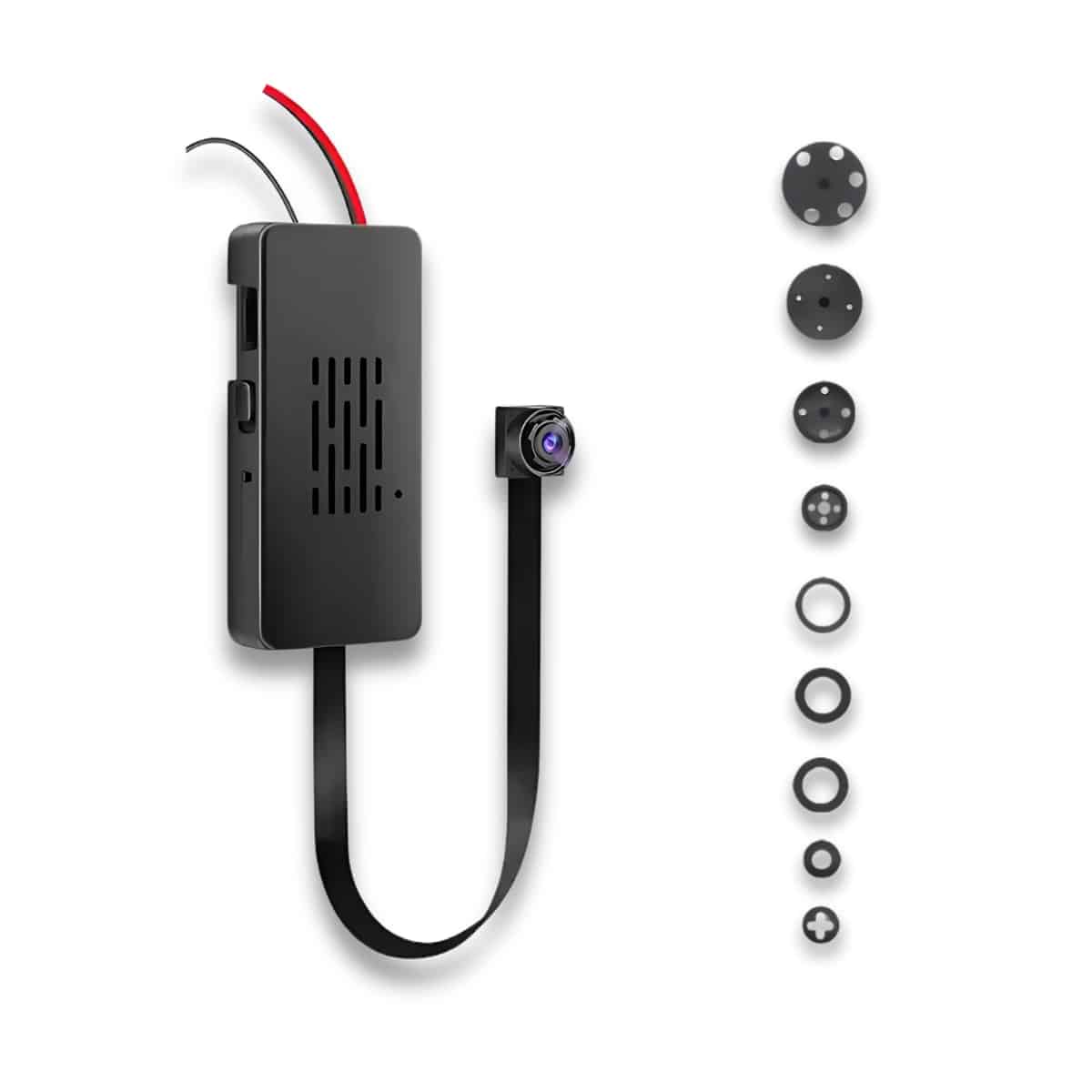 Liten WiFi-övervakningskamera med 1080p med lång batteritid, rörelsedetektion, micro SD och DIY-installation | Hem och trädgård - Företags- och hemsäkerhet - Säkerhetsmonitorer och videokameror | AlltMobil