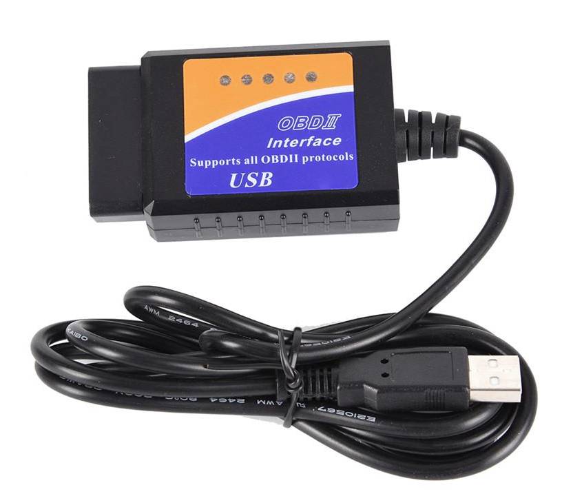 Elm 327 USB Felkodsläsare, OBD, OBD2