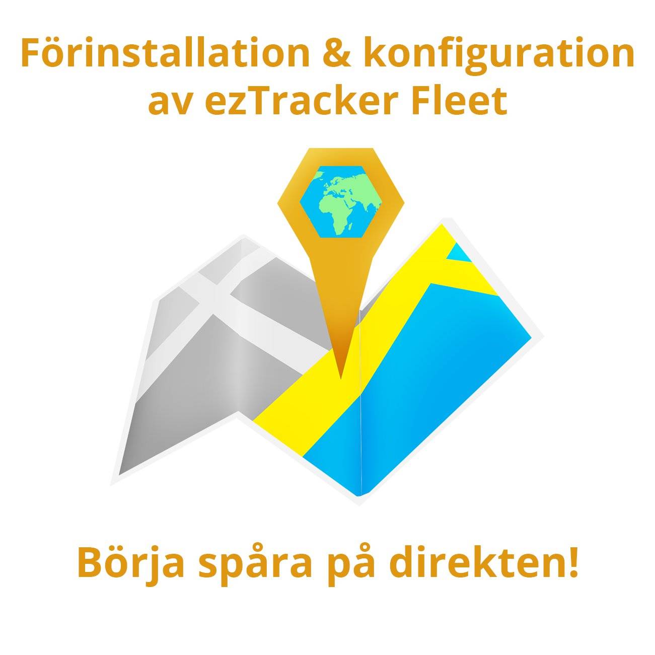 Förinstallation/konfiguration av tracker i ezTracker livespårning