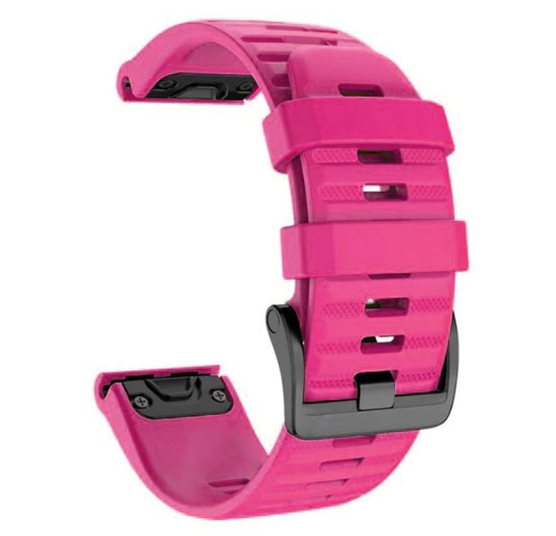 Garmin armband, 22mm, Quickfit, ergonomisk - Rosa