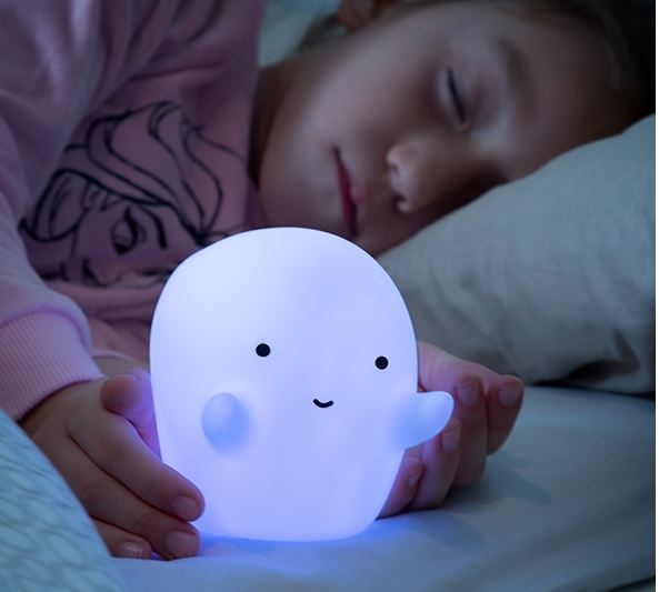 Flerfärgad spöklampa, led glowy, mysbelysning