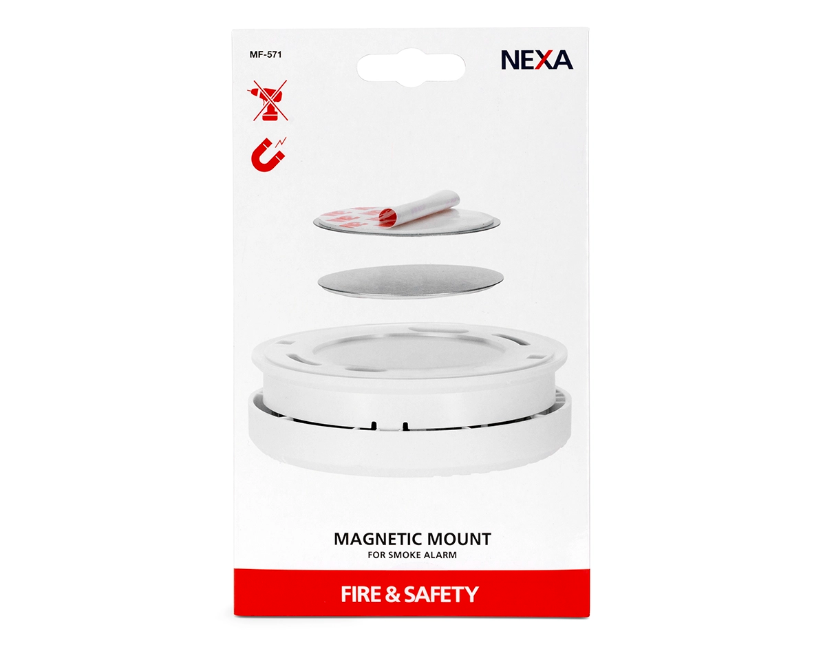Magnetfäste för brandvarnare – montering utan verktyg | Spionkameror - Brandvarnarkameror | AlltMobil