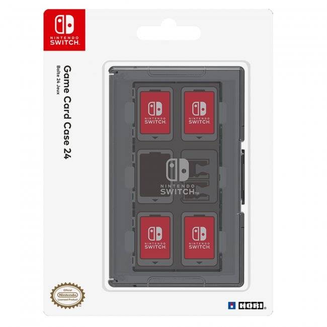 Nintendo Switch Game Card Case 24, Fodral med Plats för 24 Spel