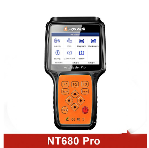 Foxwell NT680PRO Felkodsläsare, Alla system & bilmärken, 15 specialfunktioner
