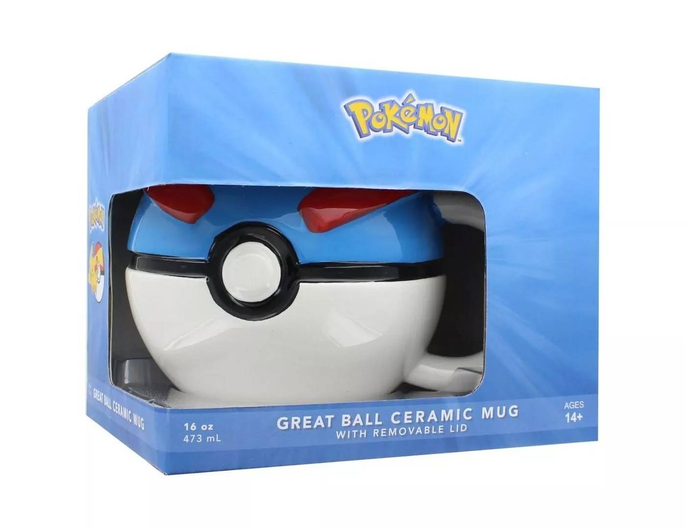 Rolig Pokémon Great Ball Mugg