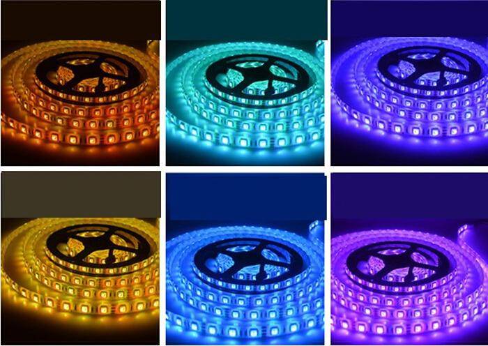 LED-List 5m, 14.4w/m, 60 LED/m - RGB