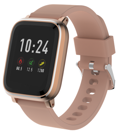 Denver SW-161, Aktivitetsarmband, Pulsmätare, IP67 Damm och vattentät, HR-sensor, Bluetooth-Rosa | Hem & Fritid - Personvård & Hälsa - Aktivitetsarmband | AlltMobil