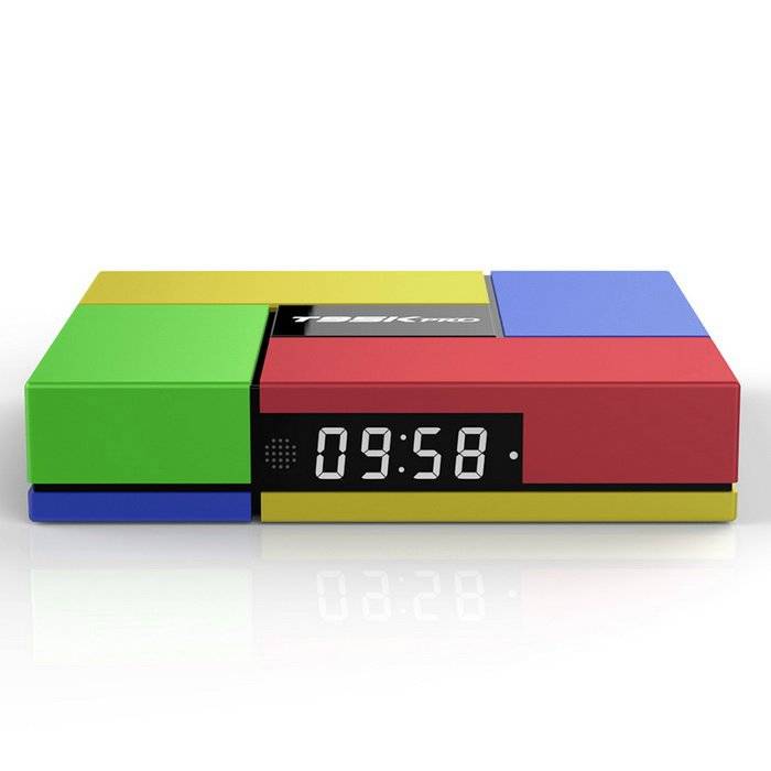 Android 6.0 TV-box med stöd för Kodi-mediacenter, 4K, Octacore, WiFi, Gigabit lan