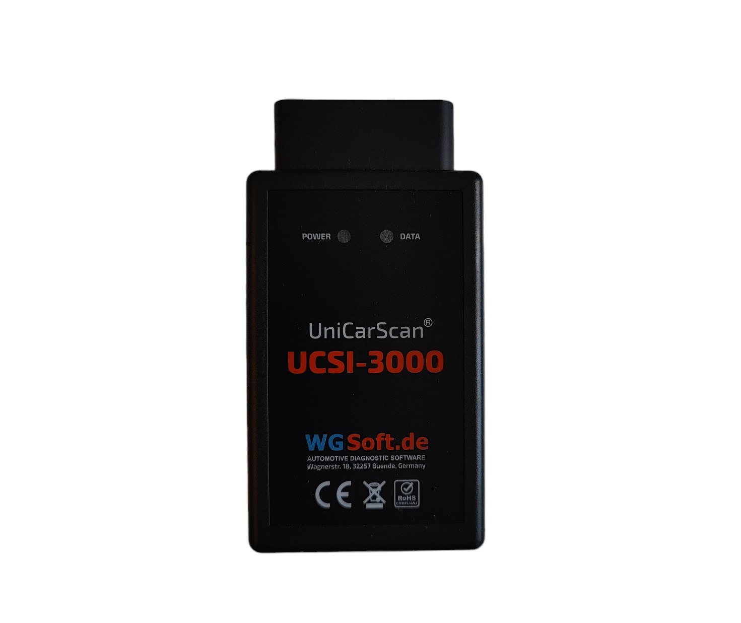 UniCarScan UCSI-3000, Enet OBD WIFI / LAN adapter & Felkodsläsare